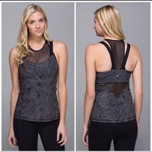 Lululemon running in the city tank